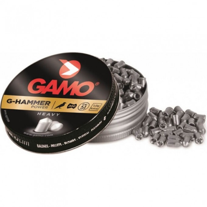 Пули пневматические GAMO G-Hammer 4,5мм (200шт) 6322822 Пули пневматические GAMO G-Hammer 4,5мм (200шт) 6322822