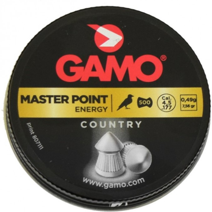Пули пневматические GAMO Master Point 4,5мм (500шт) 6320434 Пули пневматические GAMO Master Point 4,5мм (500шт) 6320434