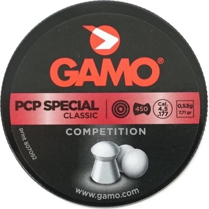 Пули пневматические GAMO PCP Special 4,5мм (450шт) 6321851 Пули пневматические GAMO PCP Special 4,5мм (450шт) 6321851
