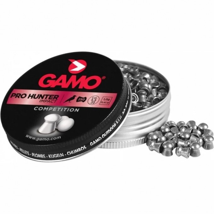 Пули пневматические GAMO Pro-hunter 5,5мм (250 шт) 6321925 Пули пневматические GAMO Pro-hunter 5,5мм (250 шт) 6321925