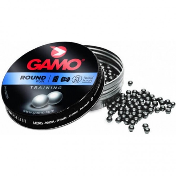 Пули пневматические GAMO Round 4,5мм (500шт) 10шт 6320334-IP Пули пневматические GAMO Round 4,5мм (500шт) 10шт 6320334-IP
