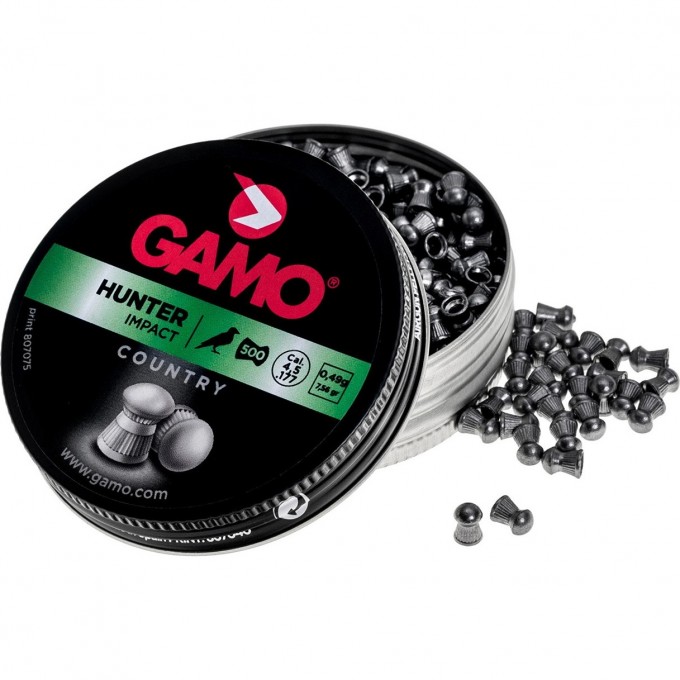 Пули пневматические GAMO Hunter 4,5мм (500шт) 100шт 6320834-MP Пули пневматические GAMO Hunter 4,5мм (500шт) 100шт 6320834-MP